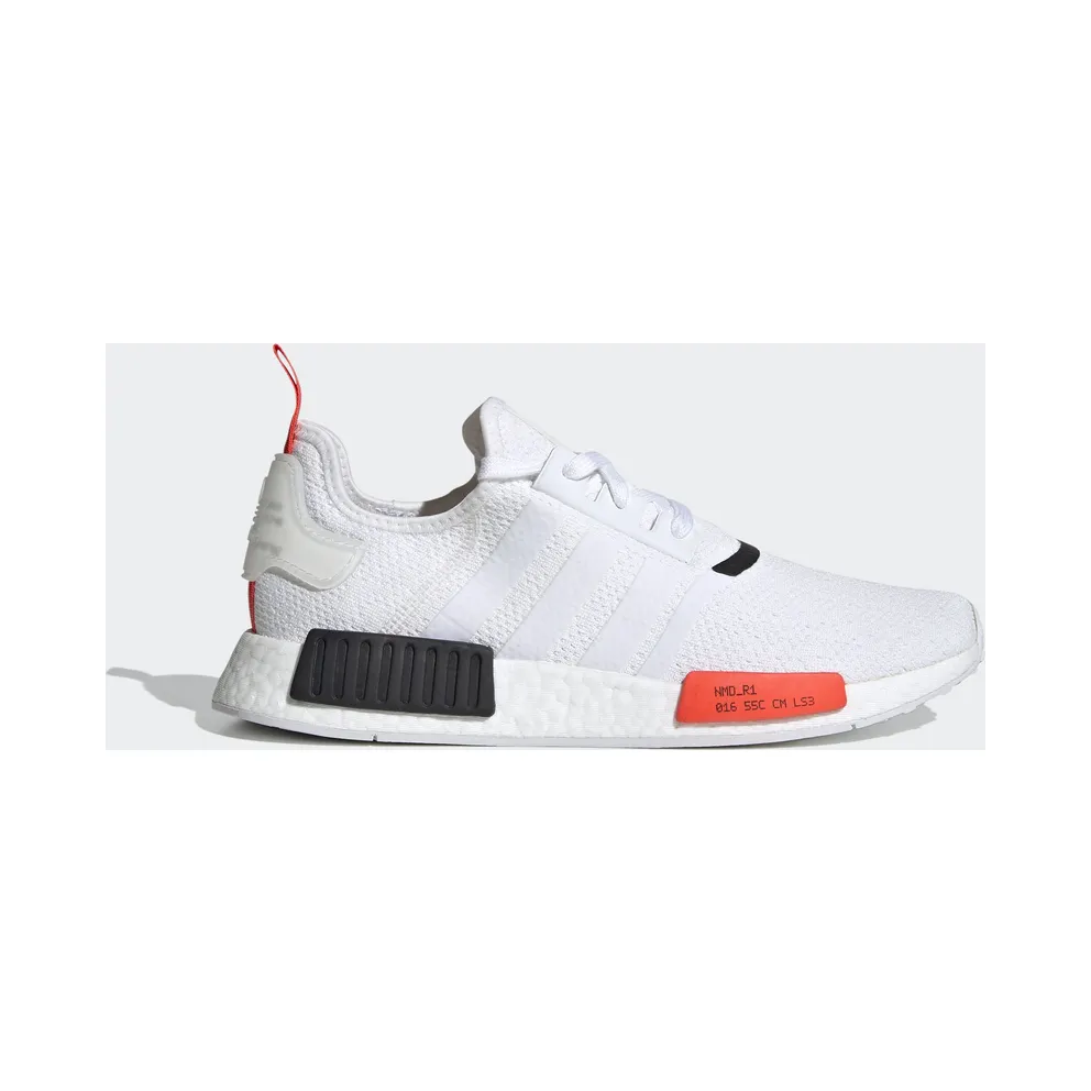 adidas NMD R1 Serial Pack Cloud White Cloud White/Solar Red/Core Black (EH0045)