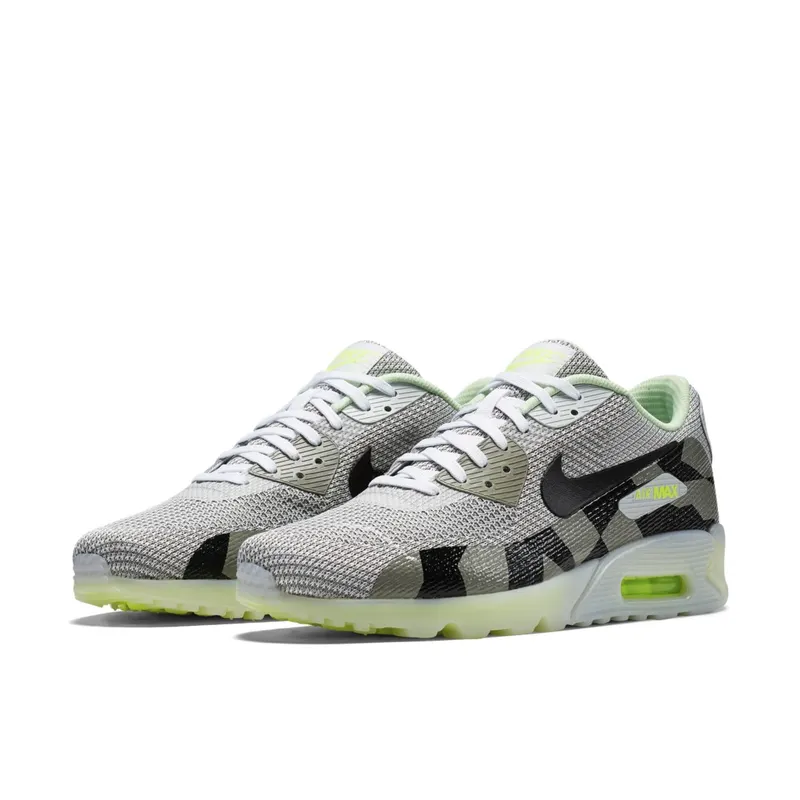 Nike Air Max 90 Ice Jacquard White/Black-Grey Mist (744553-100)
