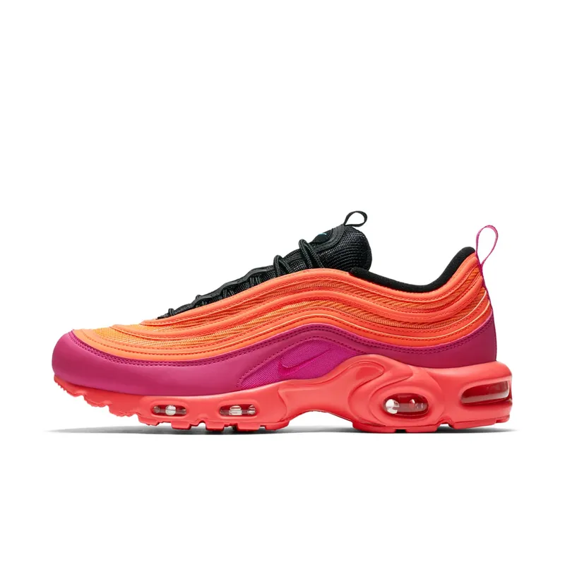 Nike Air Max Plus/97 Racer Pink Hyper Magenta Racer Pink/Hyper Magenta-Total Crimson (AH8143-600)