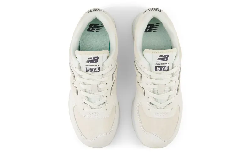 New Balance 574 Sea Salt Linen Suede (WL574HJ2)