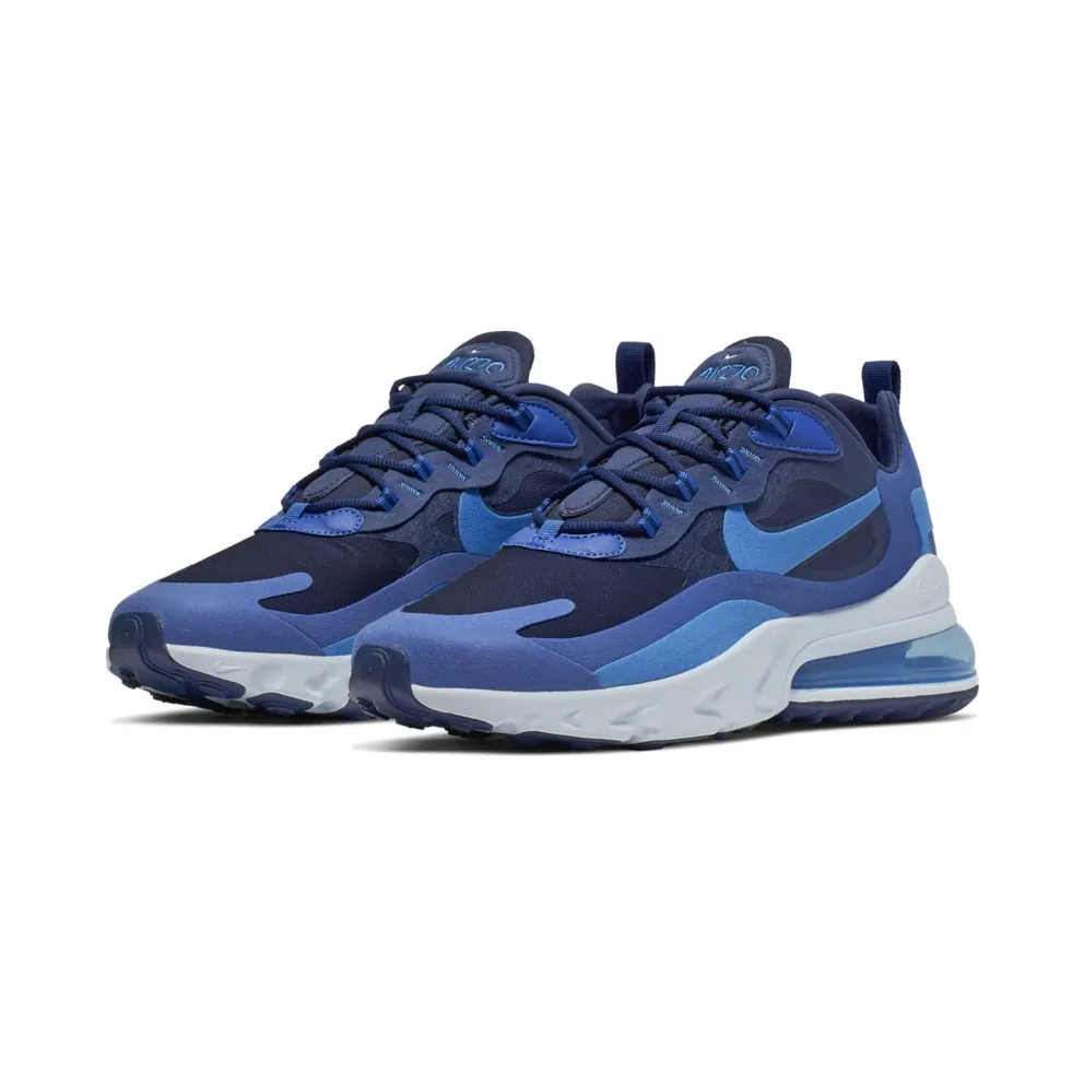 Nike Air Max 270 React Blue Void Blue Void/Blue Stardust-Coastal Blue-Topaz Mist-Photo Blue (AO4971-400)