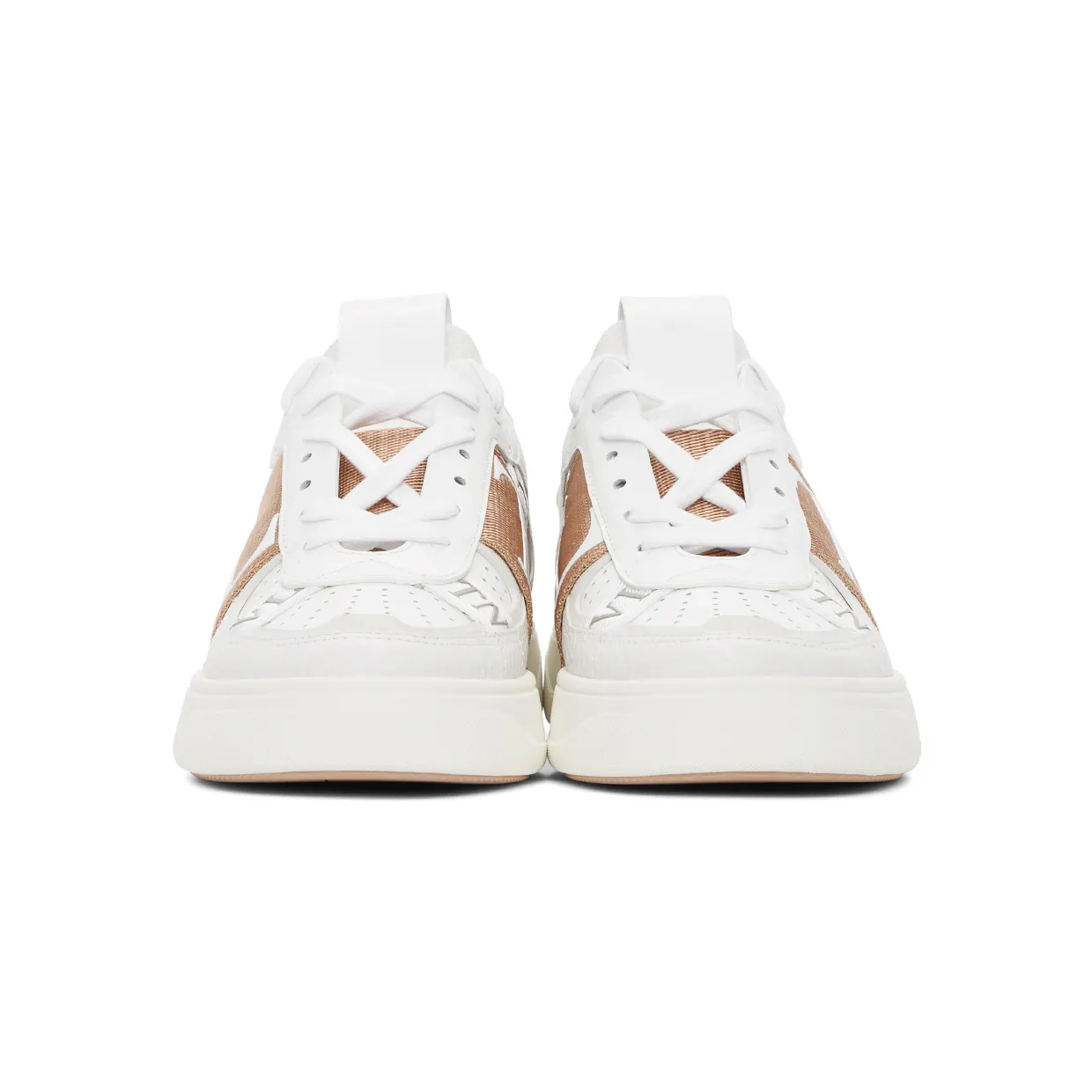 Valentino Garavani White & Pink Valentino Garavani ‘VL7N’ Sneakers (VW2S0V66WRQ) (2)
