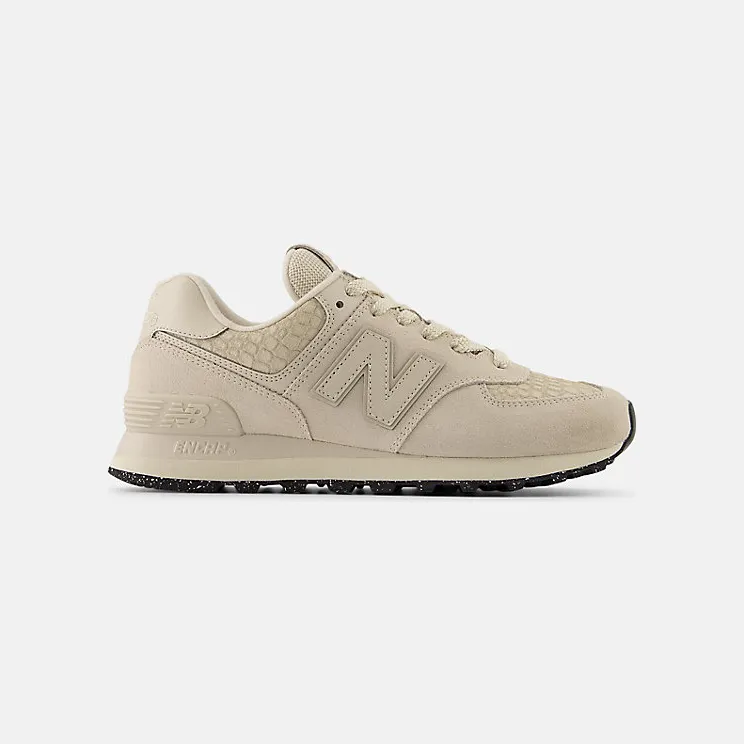 New Balance 574 White Bone Croc (WL574PBK)