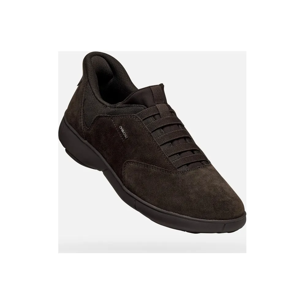 Geox Nebula 2.0 suede-finish lace-up – Bruin (U56MXB00022C6006)