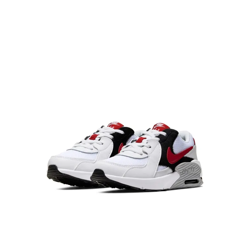 Nike Air Max Excee White University Red (PS) White/Black/Wolf Grey (CD6892-105)