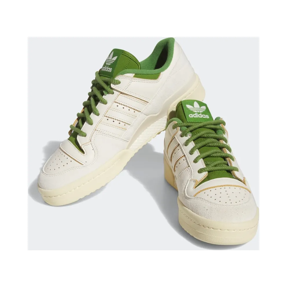 Adidas Forum 84 Low Classic Off White / Cream White / Easy Yellow (FZ6296)