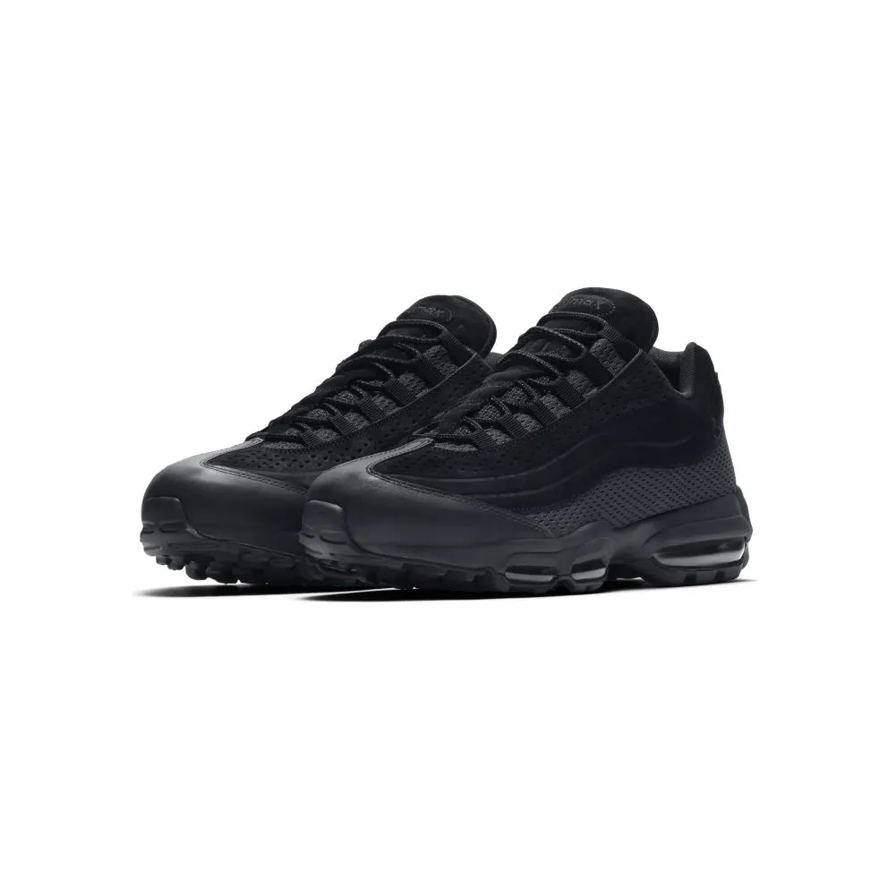 Nike Air Max 95 Ultra Premium Breathe Triple Black Black/Black-Anthracite-Volt (AO2438-002)