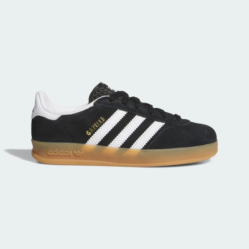 adidas Gazelle Indoor Black White Gum (IH9135)