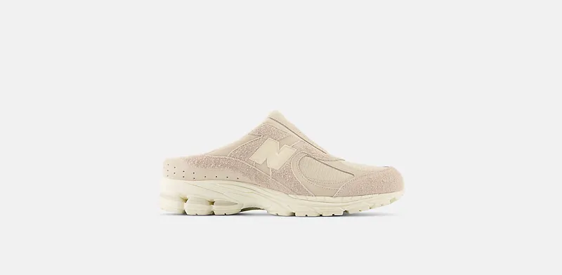 New Balance Taupe 2002RM Mules (M2002RMG)