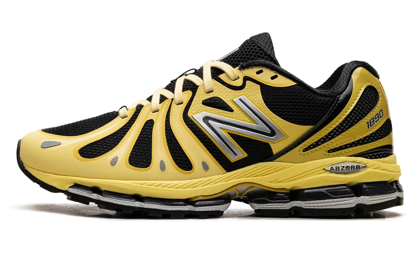 New Balance 1890 “Star Burst Black”: gele bliksem op zwart asfalt