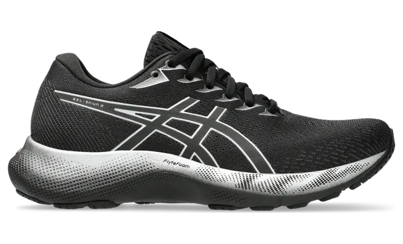 Asics Saiun 2 Black/Pure Silver (1012B702.001)