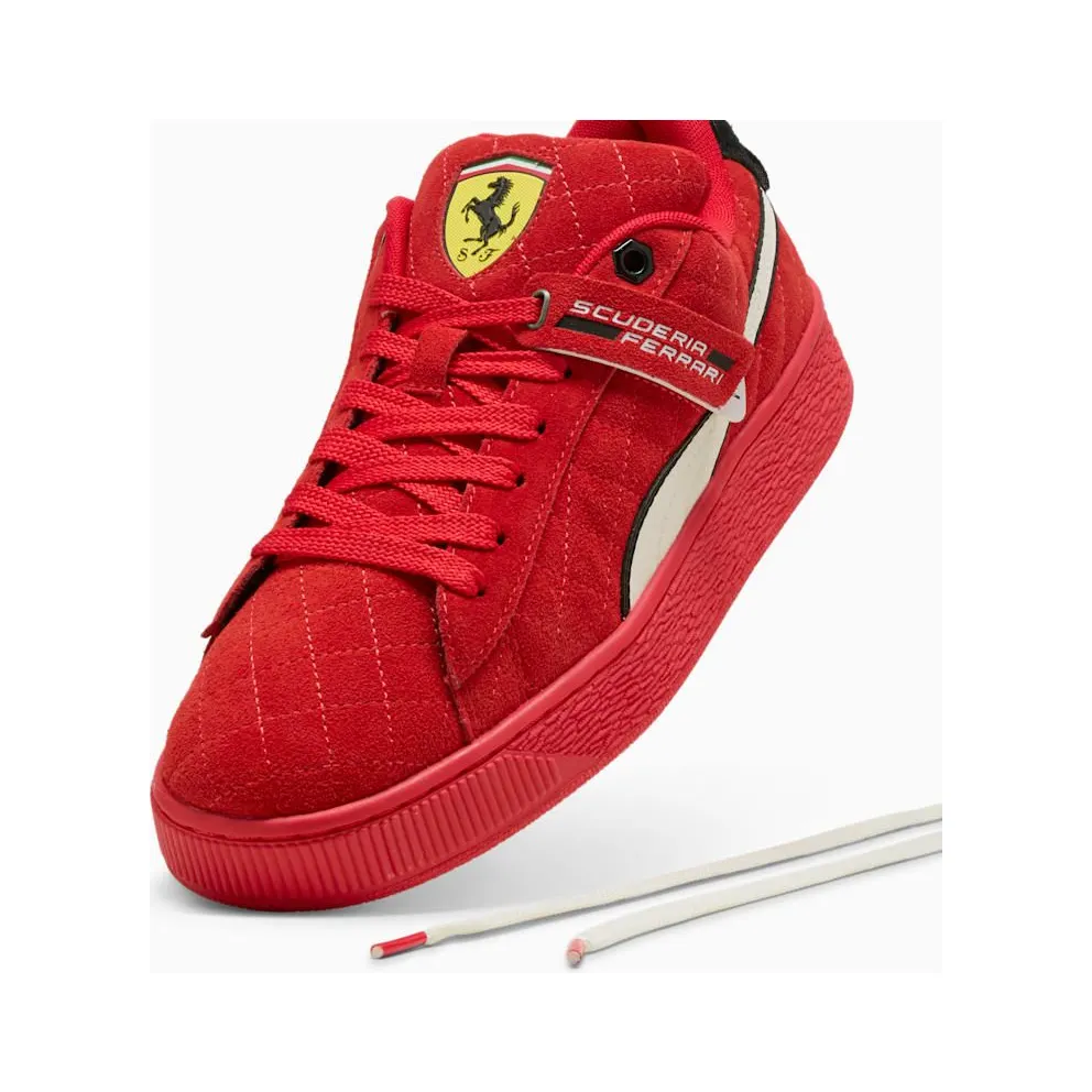 Puma Suede XL Hero Scuderia Ferrari Red Corsa Warm White (308798-02)
