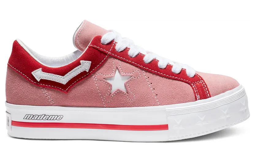 Converse One Star Platform Low MadeMe Pink (W)