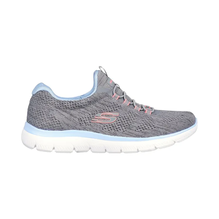 Skechers Summits – Fun Flair “Grey” (150113GYMT)