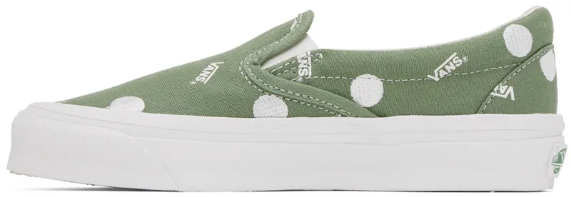 Vans Green OG Classic Slip-On LX (VN0A45JKLDN1)