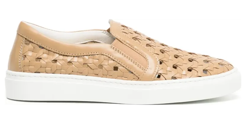 Madison.Maison Perforierte “Brown” (WOVENSNEAKER)