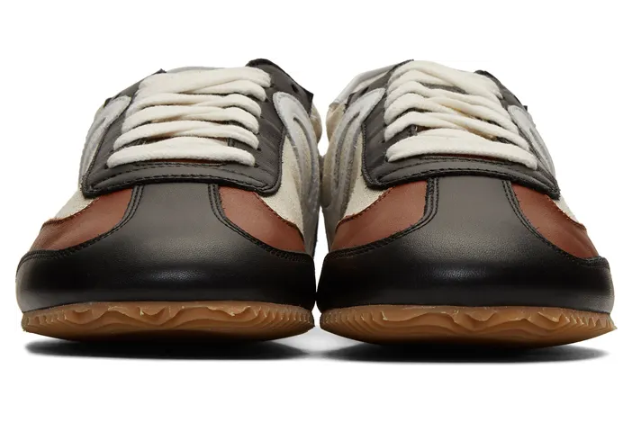 Loewe Beige & Navy Ballet Runner Sneakers (453.10.125) (2)