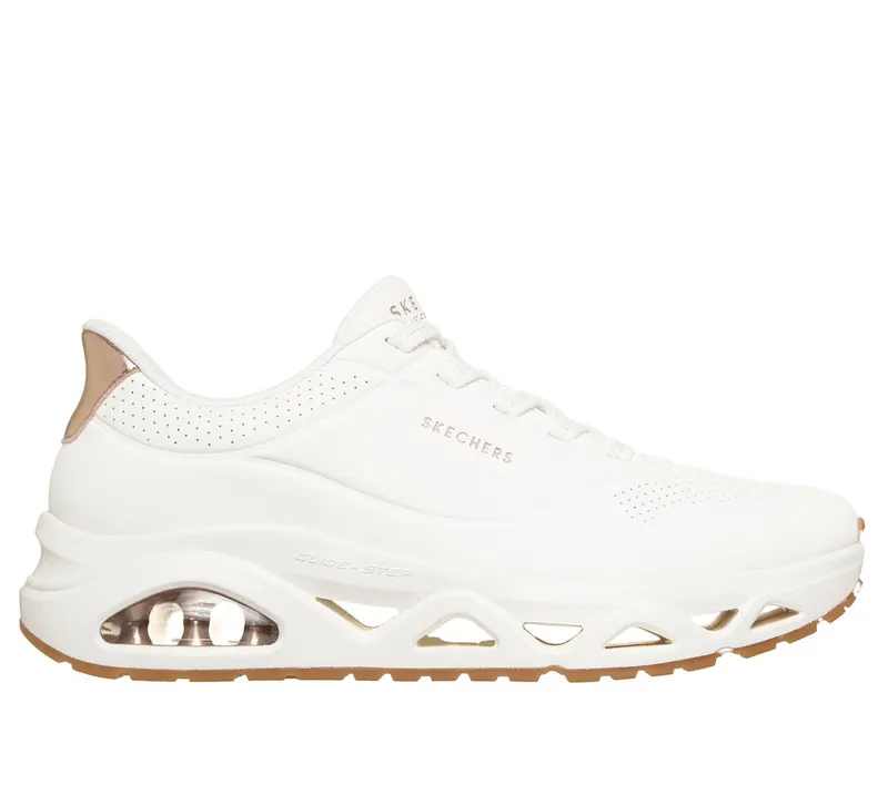 Skechers Slip-ins: UNO Glide-Step – Glide On Air Sneaker White
