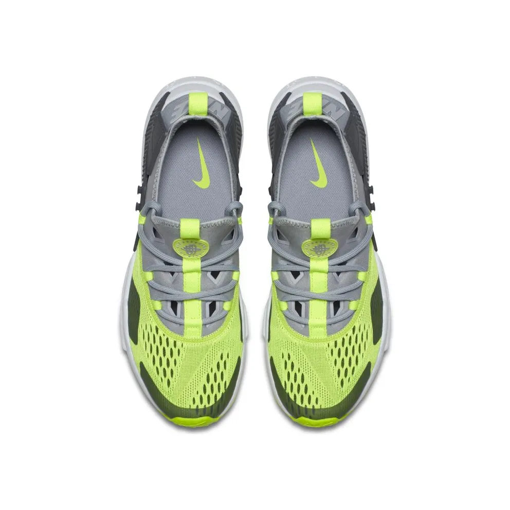 Nike Air Huarache Drift Wolf Grey Volt Wolf Grey/Dark Grey-White-Volt (AO1133-001)