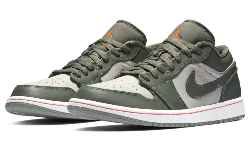 Air Jordan 1 Low Green (553558-121)