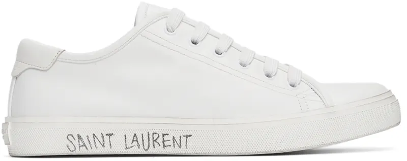 Saint Laurent White Leather Malibu (64925000NG0)