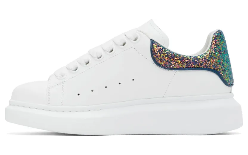 Alexander McQueen White Oversized Sneakers (558945WICG5) (3)