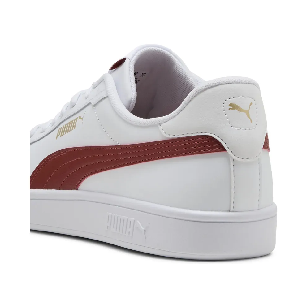 Puma Smash 3.0 L “Puma White / Bordeaux Red” (390987_32)
