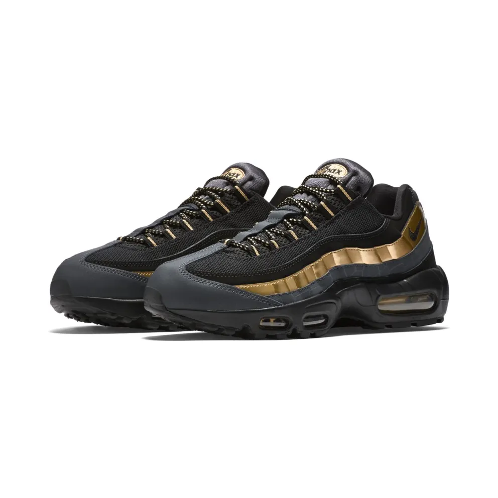 Nike Air Max 95 Black Metallic Gold Black/Black-Metallic Gold-Anthracite (538416-007)