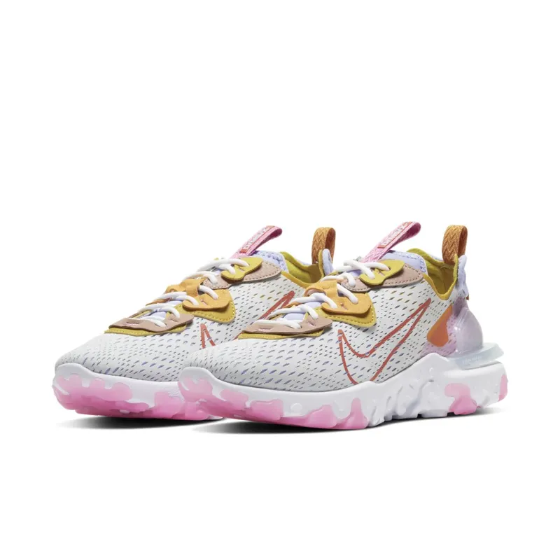 Nike React Vision Pure Platinum (W) Pure Platinum/Light Thistle/Saffron Quartz (CI7523-003)