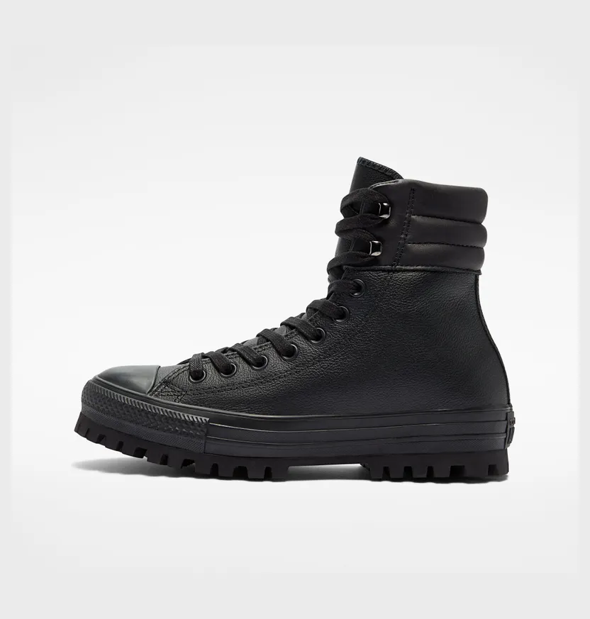 Converse Chuck Taylor All Star Platform Trek Black Boot Trek