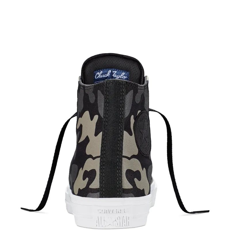 Converse Chuck Taylor All-Star 2 Hi Reflective Camo Black Charcoal/Black-White (151157C)