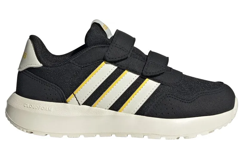 adidas Run 60s Core Black Off White Utility Yellow (IE6436)