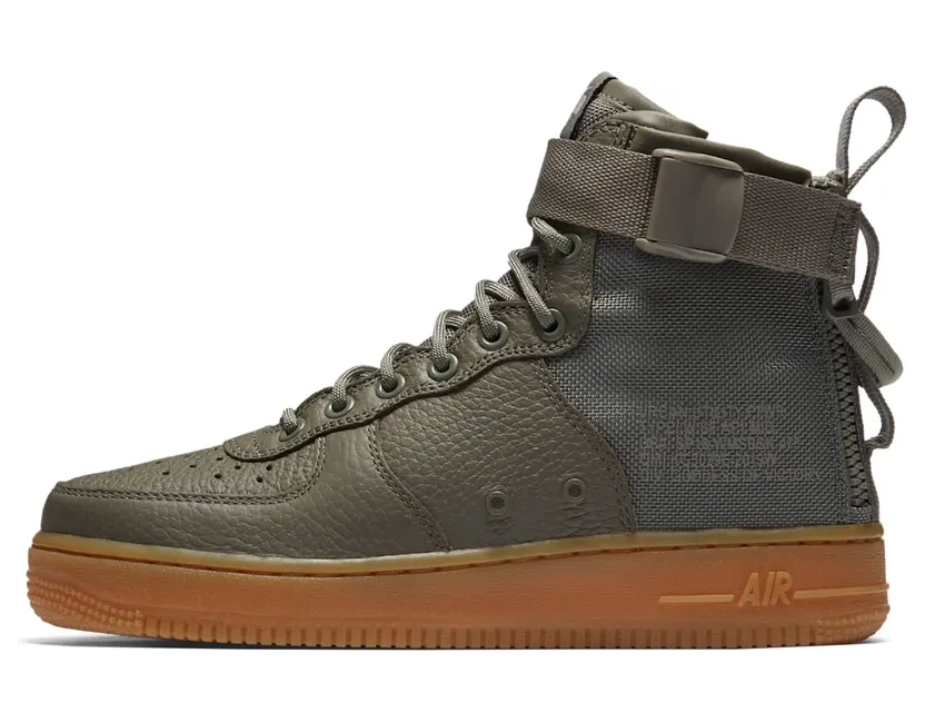 Nike SF Air Force 1 Mid Dark Stucco (W)