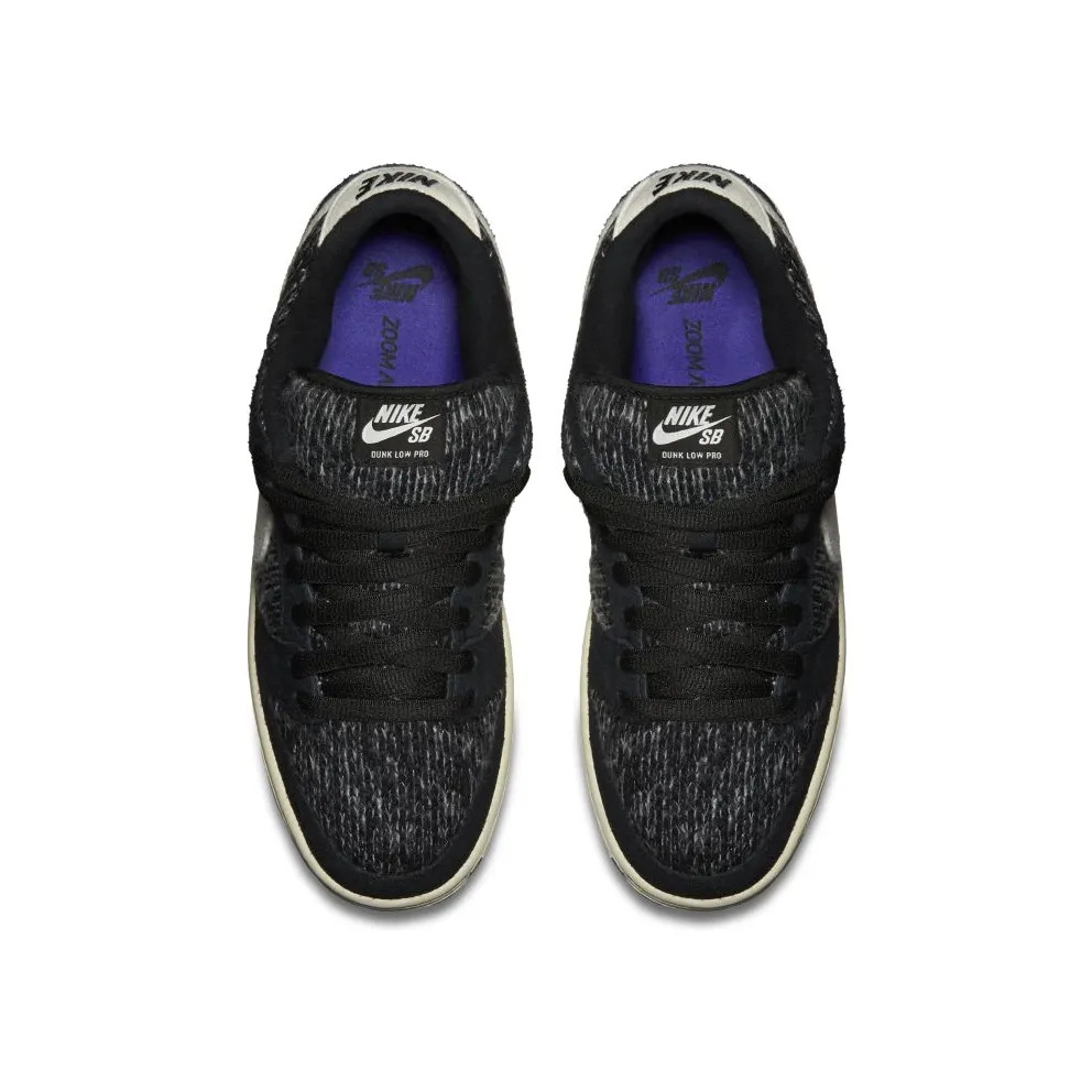 Nike Dunk Low Warmth Pack Black/Ivory-Black-Hyper Grape (685174-005)
