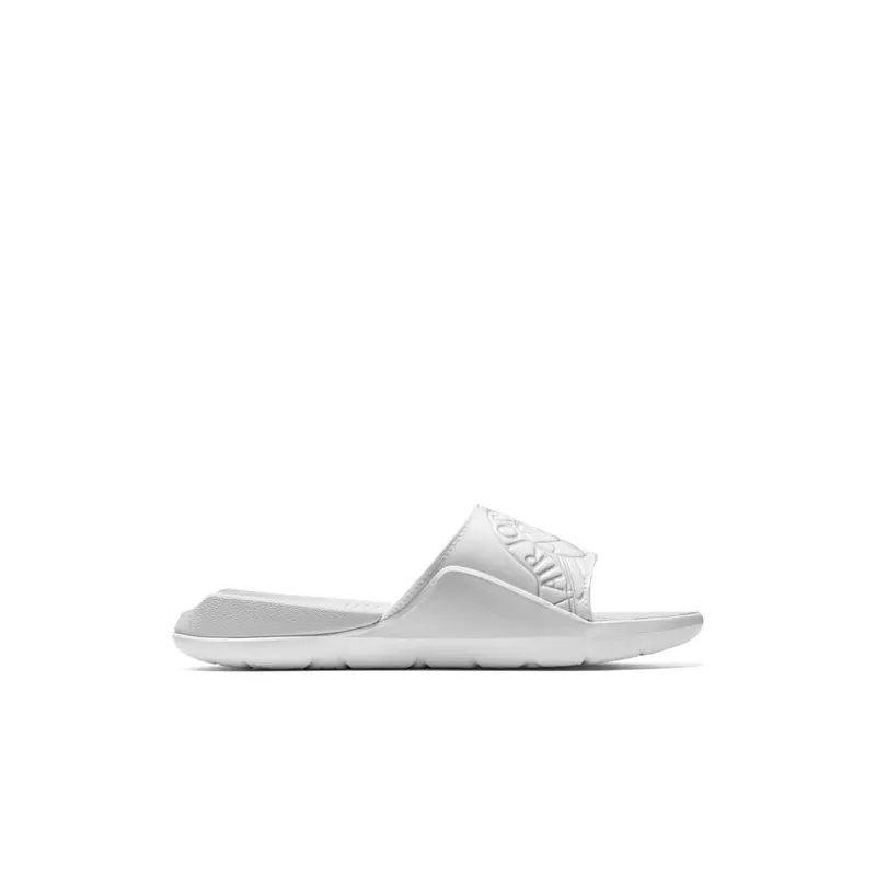 Jordan Hydro 7 Slides White Platinum (GS) White/Pure Platinum/Pure Platinum (AA2516-100)