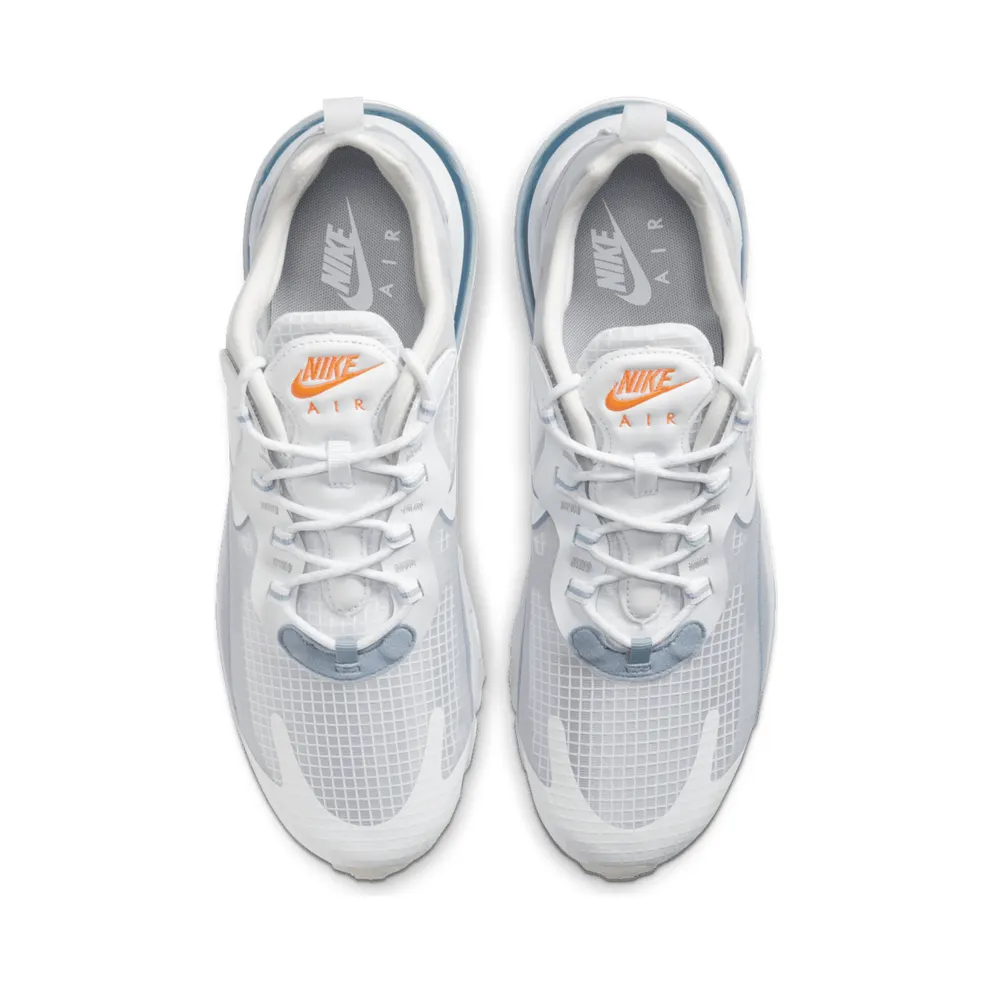 Nike Air Max 270 React White Pure Platinum White/Pure Platinum-Indigo Fog-White (CT1265-100)