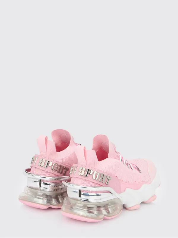 Plein Sport Mesh and Rubber Sneakers Fuchsia (SAESUSC0518STE003N03) (2)