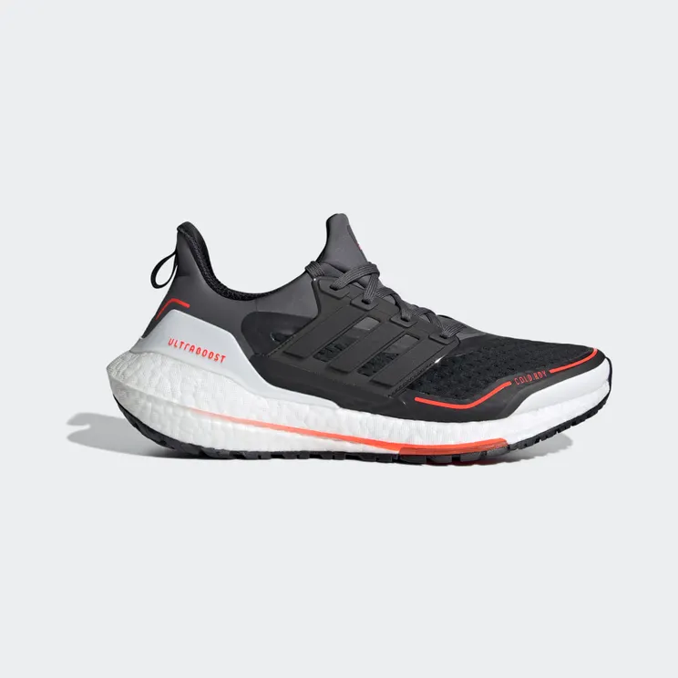 adidas Ultraboost 21 COLD.RDY Grey Five / Core Black / Solar Red (GV7122)