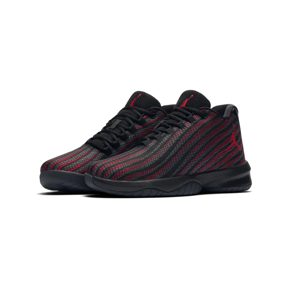 Jordan B. Fly Black Gym Red Dark Grey (GS) Black/Gym Red-Dark Grey (881446-005)