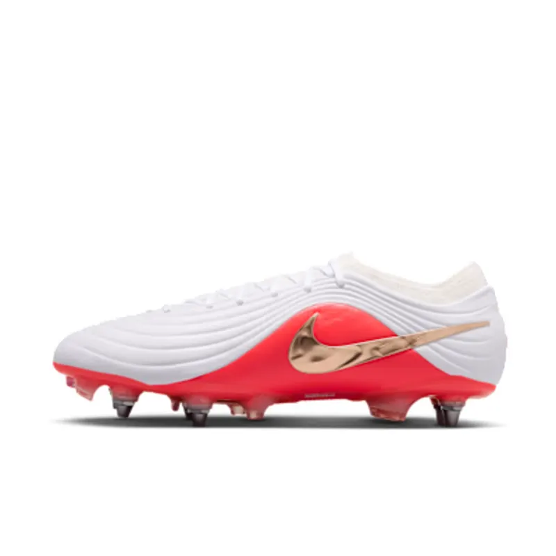 Nike Tiempo Maestro Elite Soft-Ground Low-Top “White / Bright Crimson / Blur” (IB4472-100)