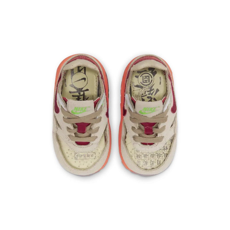 Nike Air Max 1 CLOT Kiss of Death (2021) (TD) – “Net / Deep Red / Orange Blaze” (DH2492-100)
