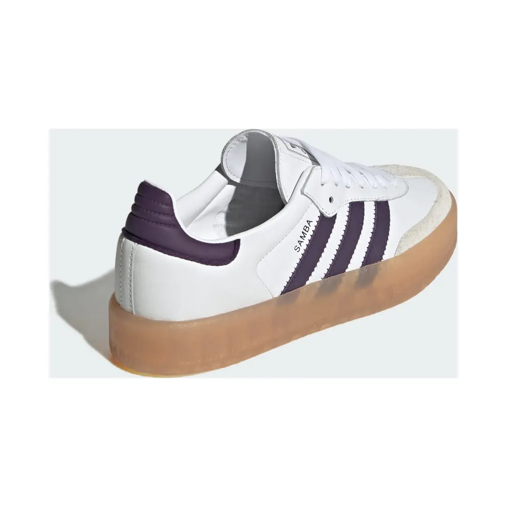 adidas Sambae White Off White Aurora Plum (JS3941)