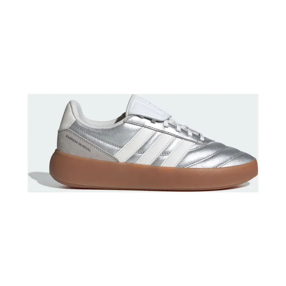 Adidas BARREDA MUNDIAL-Shoes Silver Metallic / Core White / Iron Metallic (HP6922)
