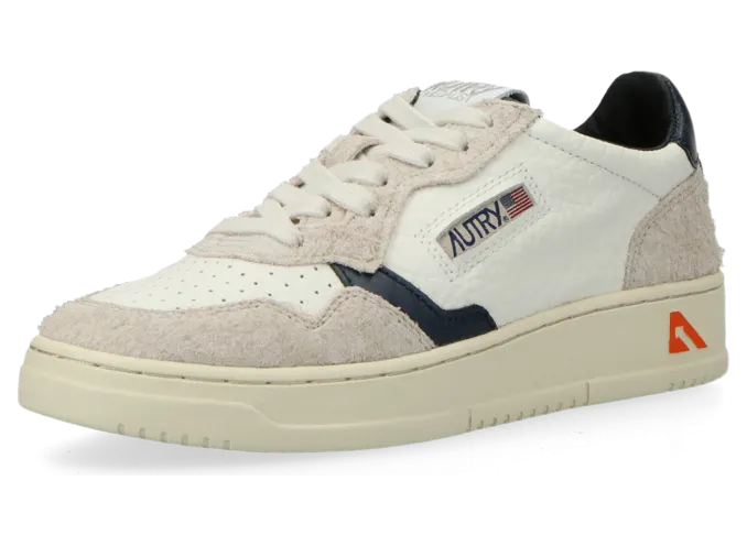 Autry Medalist Low W (hair / ele white / sand) – AULWHE02 (2)