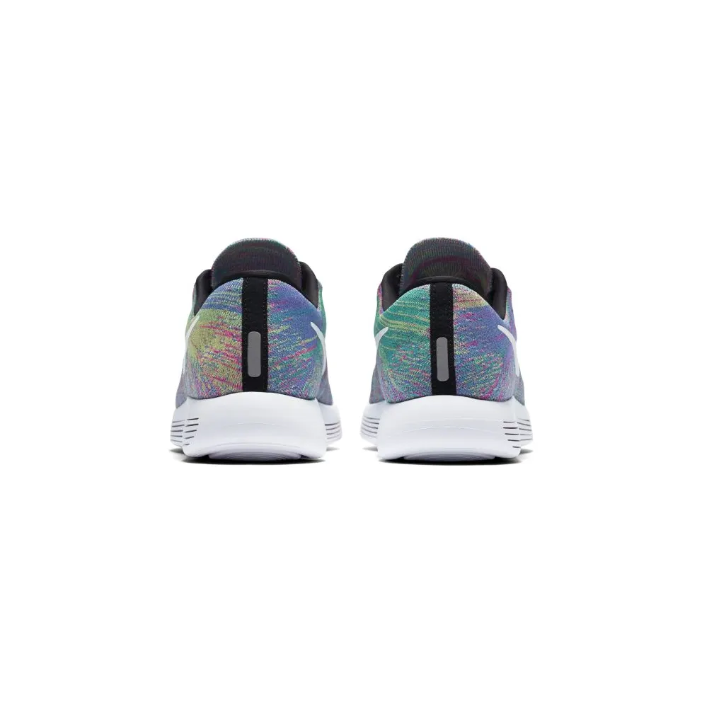 Nike LunarEpic Flyknit Low Multi-Color (W) Black/White-Racer Blue-Clear Jade (843765-004)