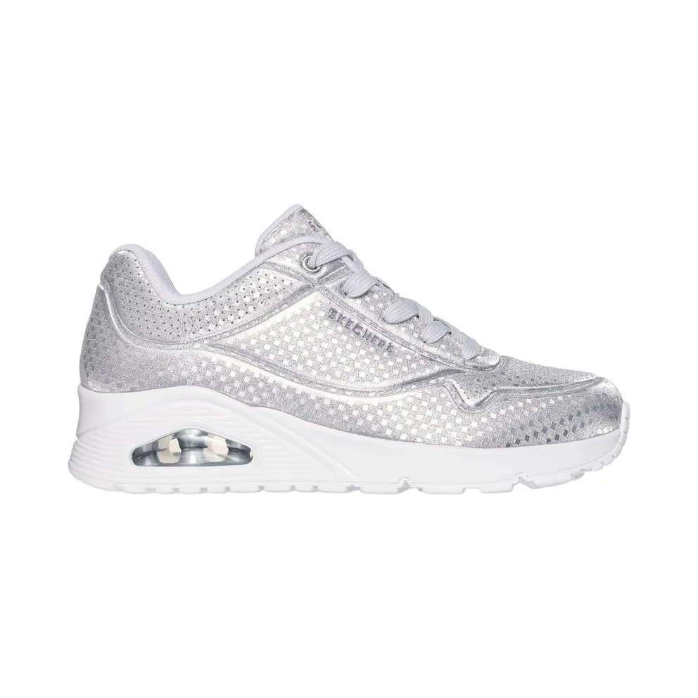 Skechers UNO – Disco Nite – Silver – “Grey” (177162 SIL)