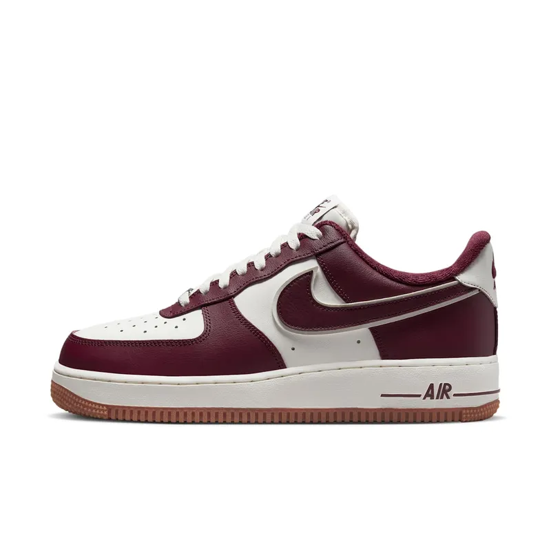 Nike Air Force 1 Low “College Pack – Night Maroon” (DQ7659-102)