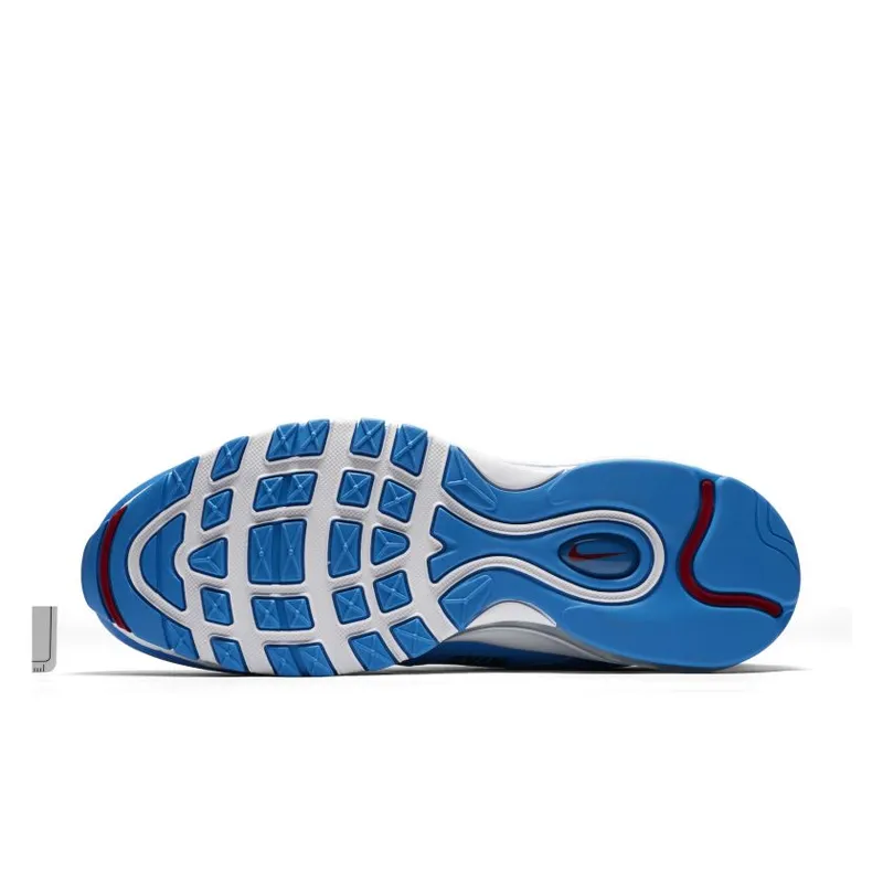 Nike Air Max 97 Overbranding Blue Hero Blue Hero/White-Black-Varsity Red (312834-401)