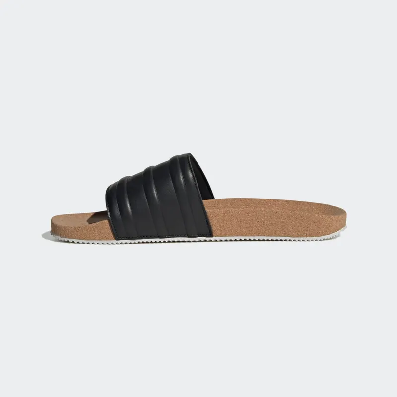 Adidas Island Club Adilette Premium Slides Core Black / Core Black / Light Solid Grey (HQ1998)