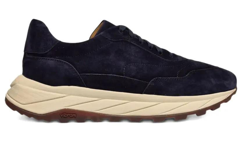 Henderson Baracco Sharks Sneakers aus Wildleder – Grau
